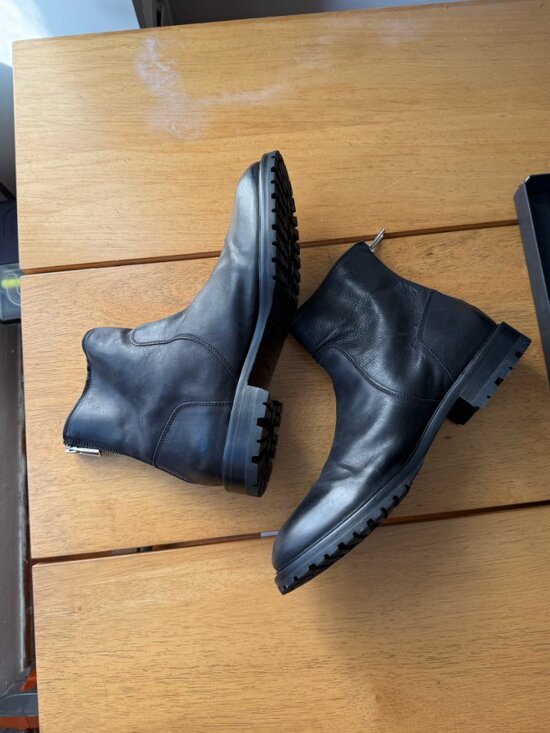 Paul Smith Black Leather \'Falk\' Boots